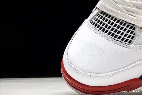 Red Fire 308497-160 4 308497-160 White Black Men Air Jordan 0517